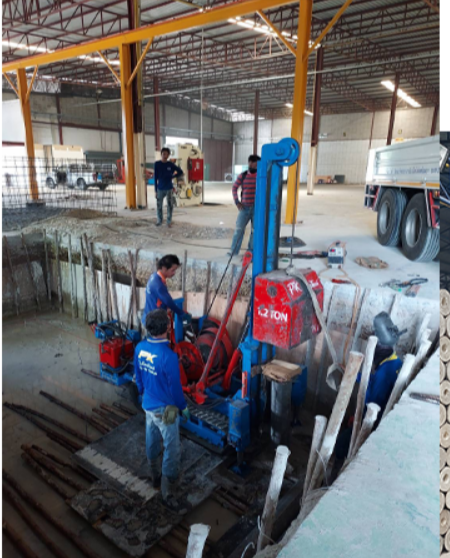 เสาเข็มไมโครไพล์แบบกด